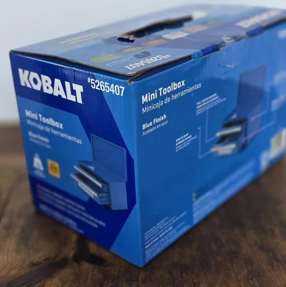 Kobalt Blue Mini Toolbox - Picture 2 of 6